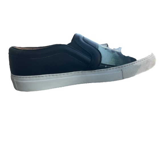 Givenchy x Disney Bambi Leather Slip On Sneakers Black Womens Designer Shoes - Picture 6 of 9